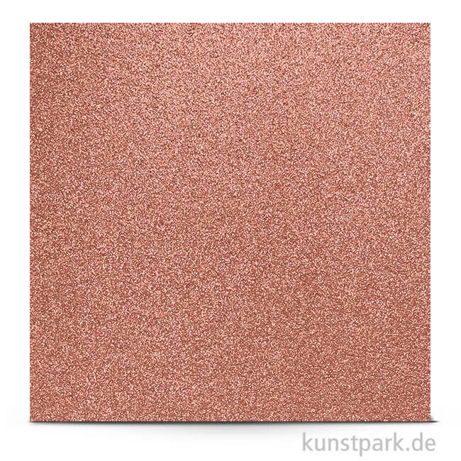 Artikelbild 1 des Artikels “Glitter - Scrapbookingpapier, 200 g 30,5 x 30,5 cm | Muschelrosa“