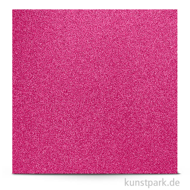 Artikelbild 1 des Artikels “Glitter - Scrapbookingpapier, 200 g 30,5 x 30,5 cm | Pink“