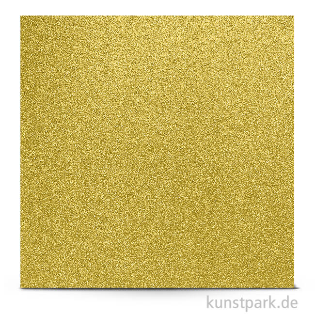 Artikelbild 1 des Artikels “Glitter - Scrapbookingpapier, 200 g 30,5 x 30,5 cm | Renaissance Gold“