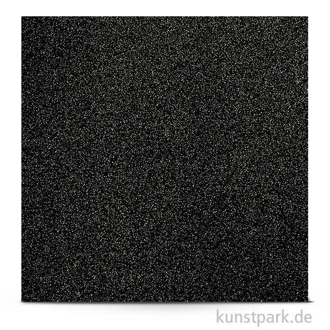 Artikelbild 1 des Artikels “Glitter - Scrapbookingpapier, 200 g 30,5 x 30,5 cm | Schwarz“
