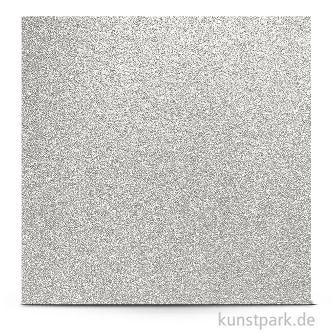 Artikelbild 1 des Artikels “Glitter - Scrapbookingpapier, 200 g 30,5 x 30,5 cm | Silber“
