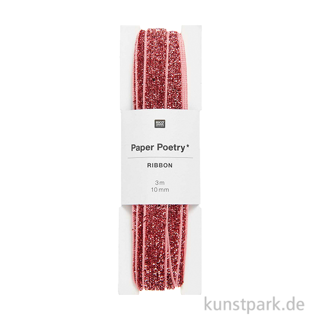 Artikelbild 1 des Artikels “Glitzerband - Rosa, 10 mm x 3 Meter “