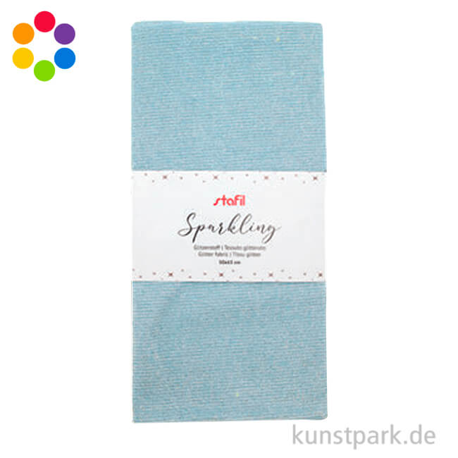 Artikelbild 1 des Artikels “Glitzerstoff Zuschnitt - 50 x 65 cm “