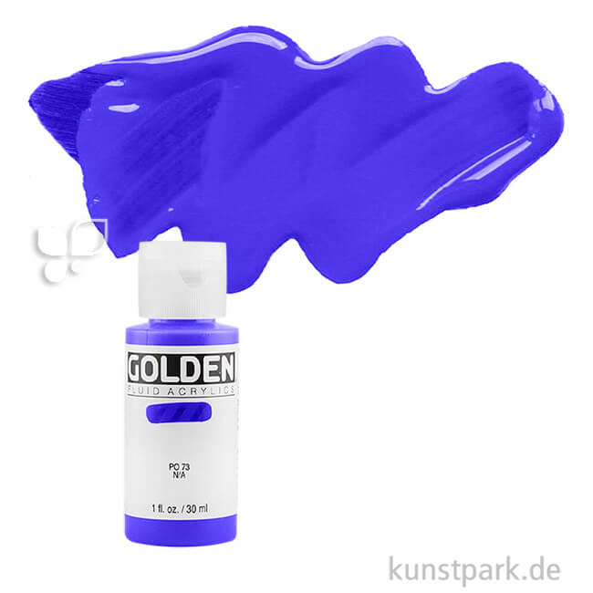 Artikelbild 1 des Artikels “GOLDEN Fluid Acrylics, Flüssige Acrylfarben 30 ml | 2140 Cobalt Blue“