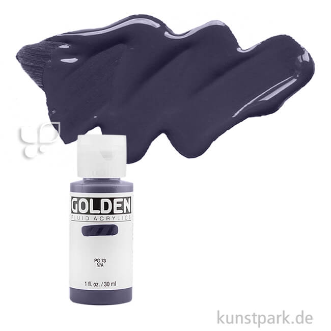 Artikelbild 1 des Artikels “GOLDEN Fluid Acrylics, Flüssige Acrylfarben 30 ml | 2240 Paynes Gray“