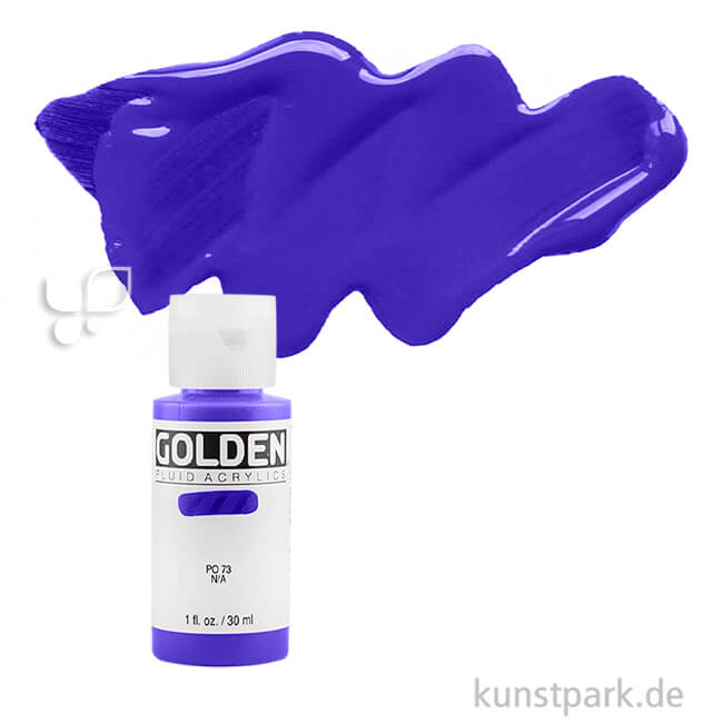 Artikelbild 1 des Artikels “GOLDEN Fluid Acrylics, Flüssige Acrylfarben 30 ml | 2255 Phthalo Blue (Green Shade)“