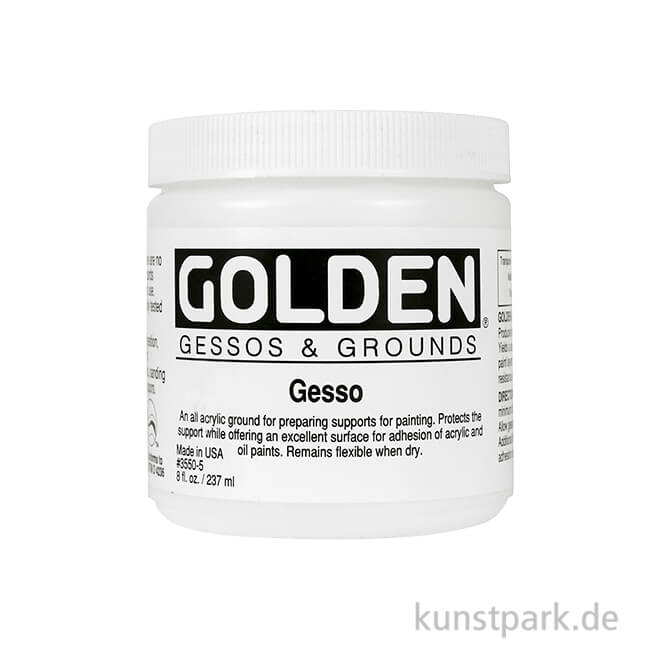 Artikelbild 1 des Artikels “GOLDEN Gesso, weiß 236 ml “