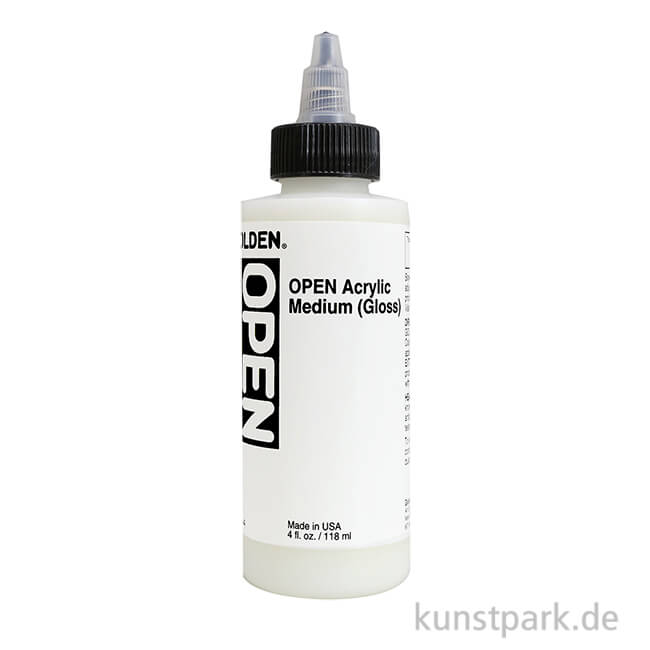 Artikelbild 1 des Artikels “GOLDEN Open Acrylic Medium glänzend 119 ml“