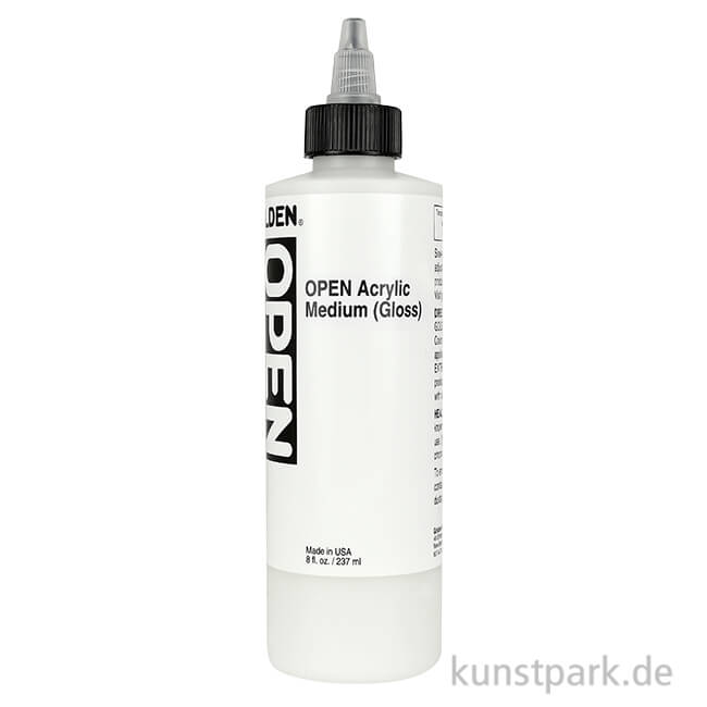 Artikelbild 1 des Artikels “GOLDEN Open Acrylic Medium glänzend 236 ml“