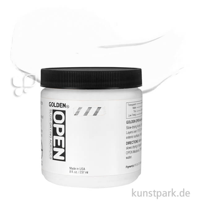 Artikelbild 1 des Artikels “GOLDEN Open Acrylfarben 236 ml | 7380 Titanium White“