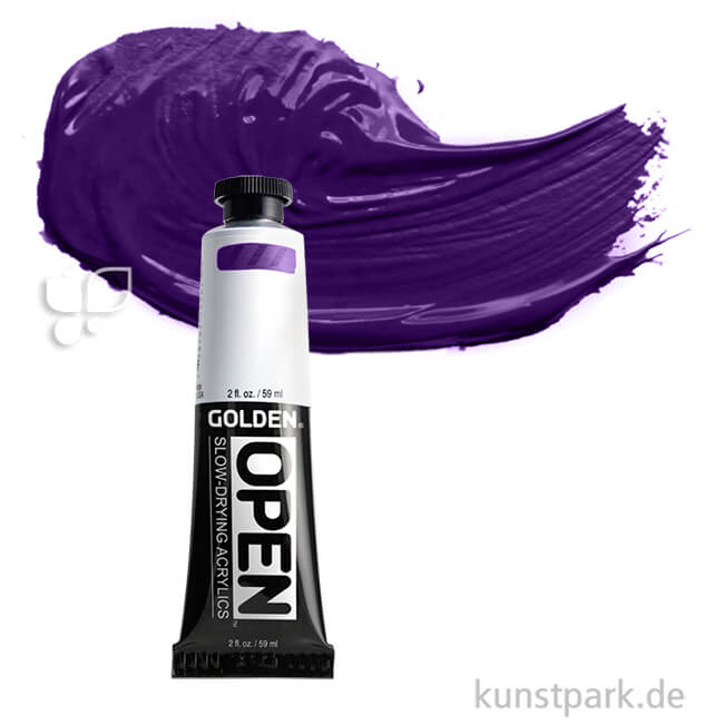 Artikelbild 1 des Artikels “GOLDEN Open Acrylfarben 59 ml | 7150 Dioxazine Purple“