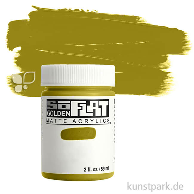 Artikelbild 1 des Artikels “GOLDEN SoFlat - Matte Acrylfarbe 59 ml | Olive“
