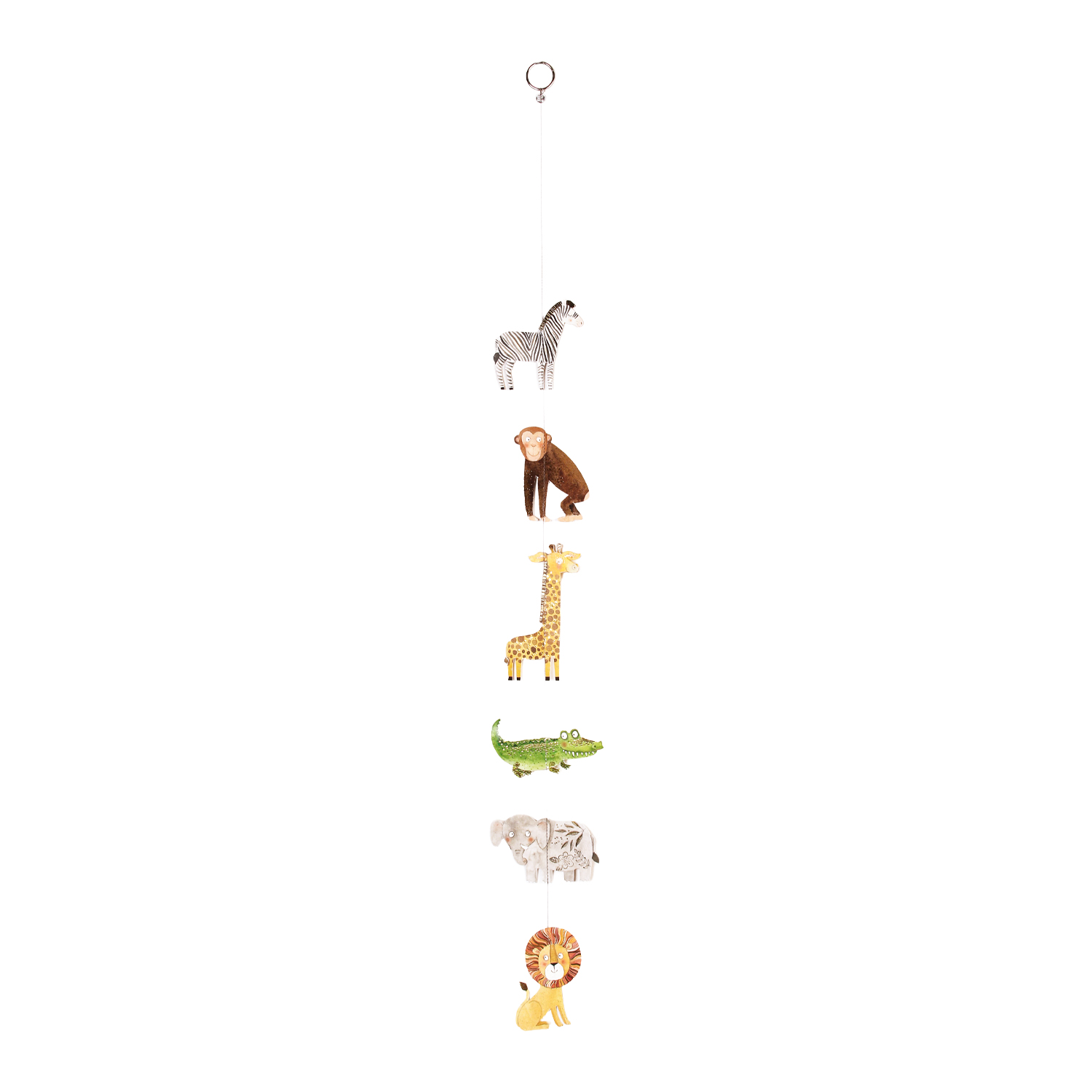 Artikelbild 1 des Artikels “Good old friends - Aquarell Tiergirlande, Zoo “