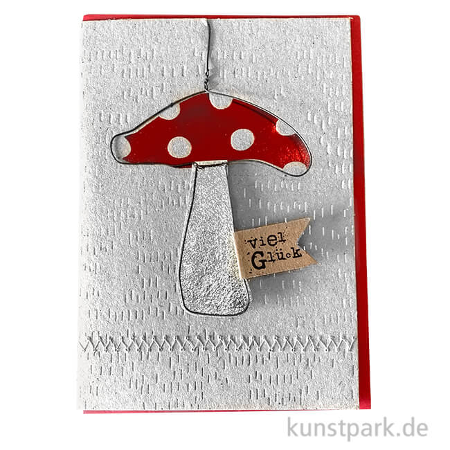 Artikelbild 1 des Artikels “Good old friends - Drahtkarte, Pilz “