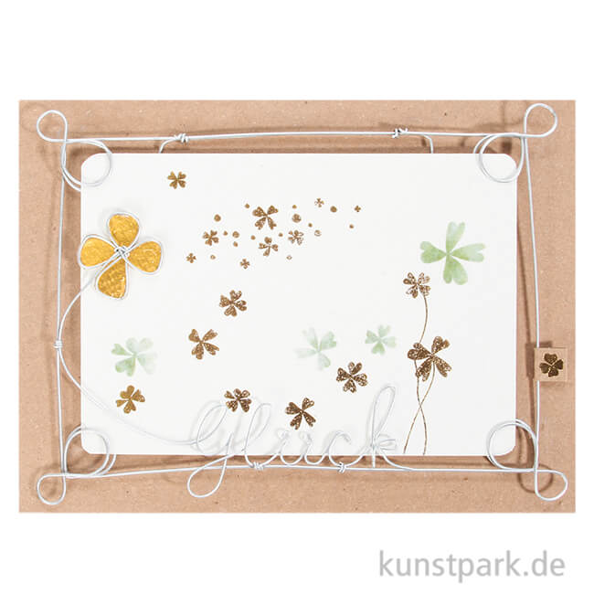 Artikelbild 1 des Artikels “Good old friends - Drahtrahmen, Glück “