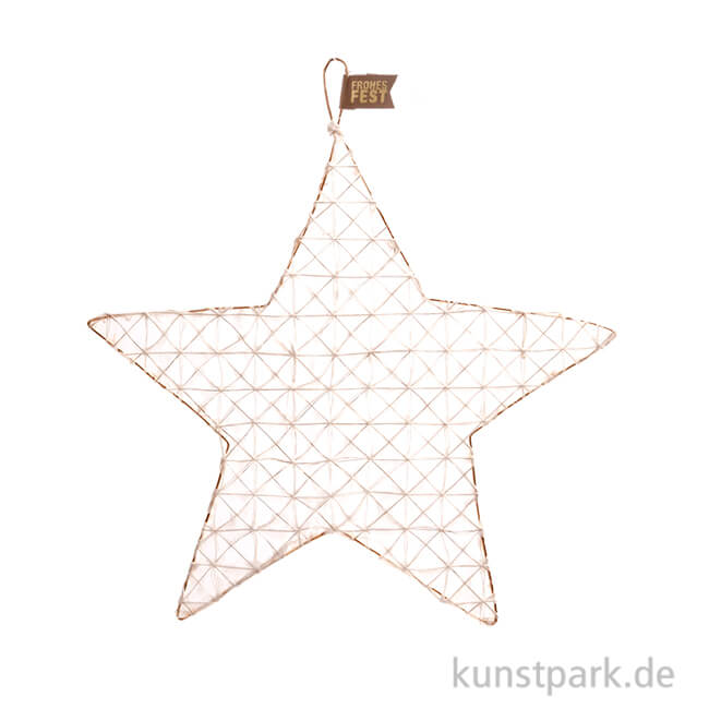 Artikelbild 1 des Artikels “Good old friends - Drahtwaben Stern, Gold, 22 cm “