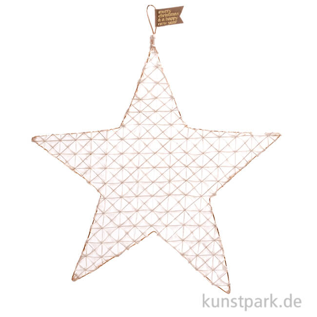 Artikelbild 1 des Artikels “Good old friends - Drahtwaben Stern, Gold, 27 cm “