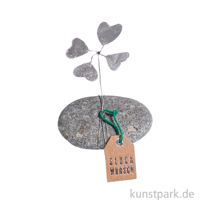 Artikelbild 1 des Artikels “Good old friends - Glücksklee Stein, Silber “