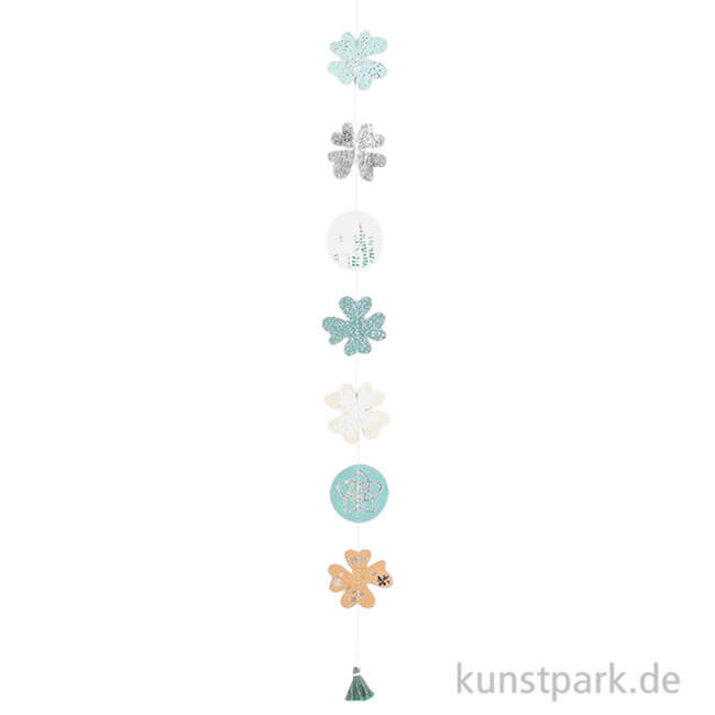 Artikelbild 1 des Artikels “Good old friends - Glückskleekette, Grün-Silber “