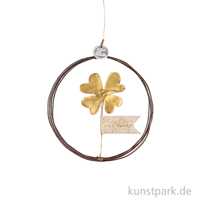 Artikelbild 1 des Artikels “Good old friends - Goldklee Ornament, Zum Geburtstag “