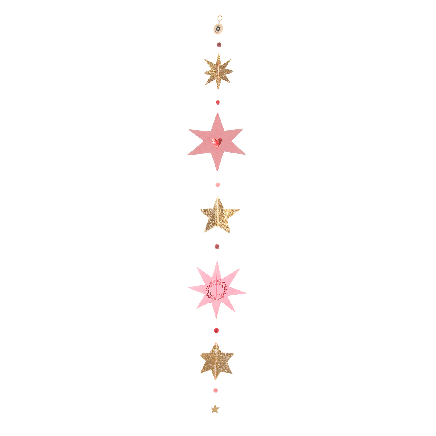 Artikelbild 1 des Artikels “Good old friends - Große Sternenkette, Rot, Gold “