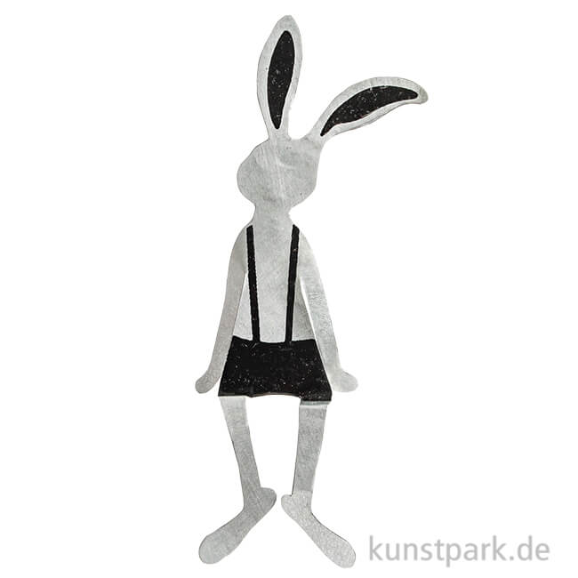 Artikelbild 1 des Artikels “Good old friends - Hasen Kantenhocker, Latzhose schwarz “