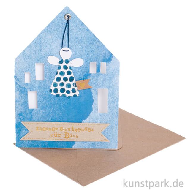 Artikelbild 1 des Artikels “Good old friends - Hausengel Karte, Kleiner Schutzengel “