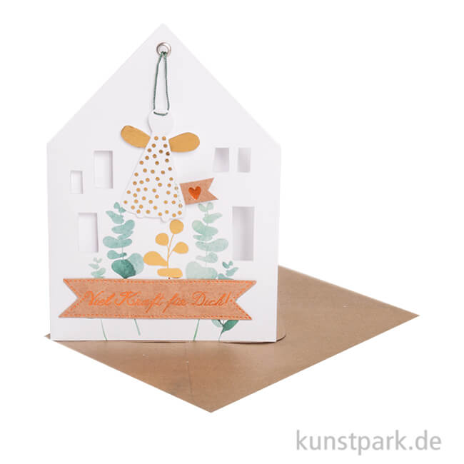 Artikelbild 1 des Artikels “Good old friends - Hausengel Karte, Viel Kraft für Dich “