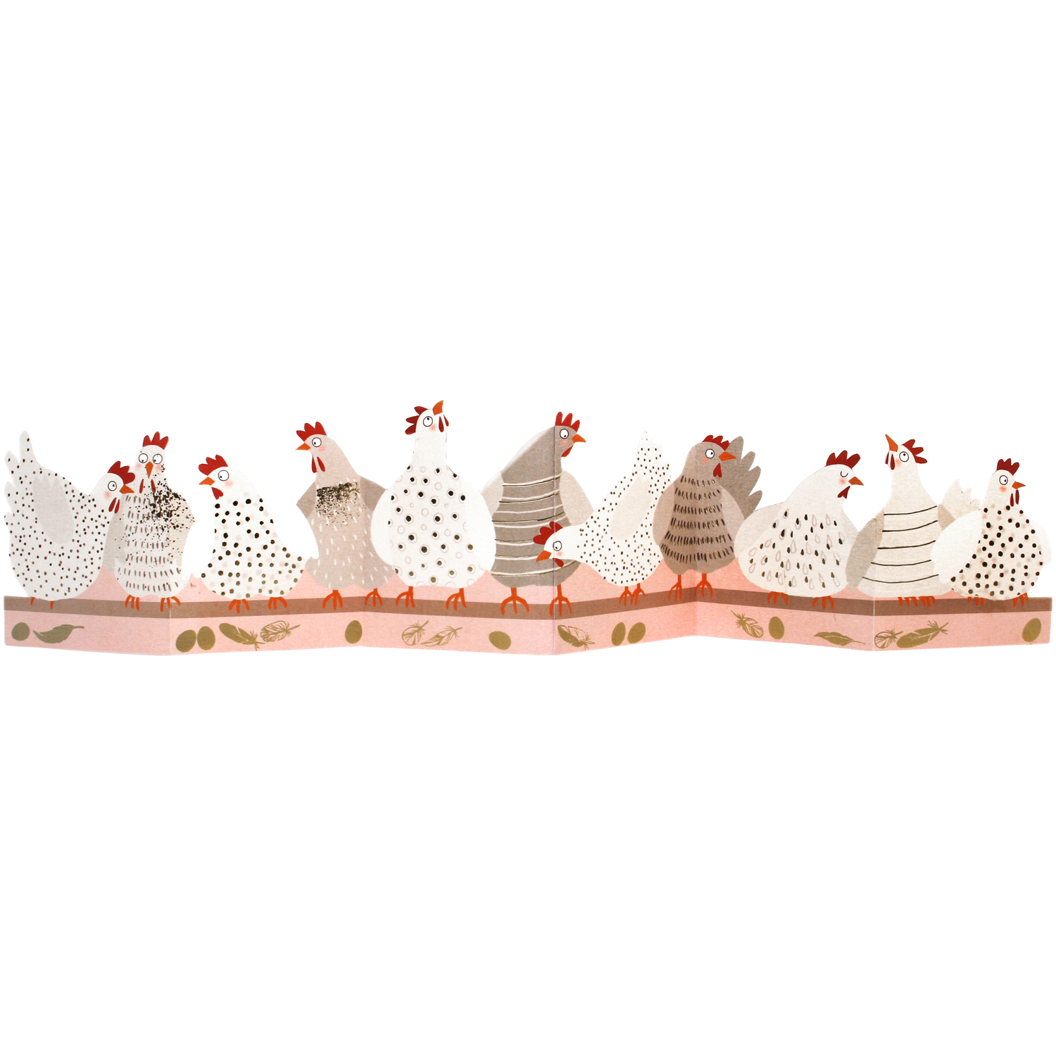 Artikelbild 1 des Artikels “Good old friends - Hühnertischgirlande, Rosa “