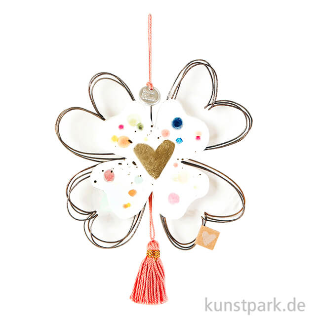 Artikelbild 1 des Artikels “Good old friends - Kleeblattornament, Punkte, Herz “