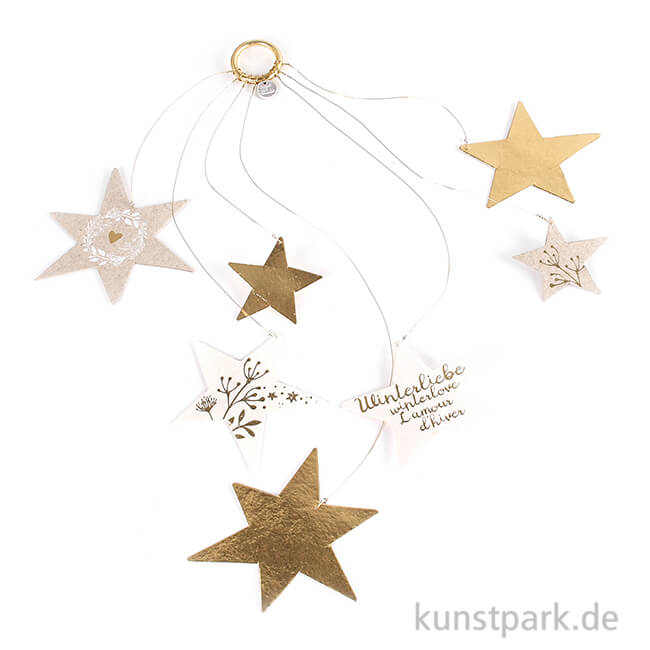 Artikelbild 1 des Artikels “Good old friends - Kleiner Sternenregen, Gold-Weiß “
