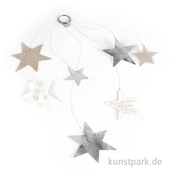 Artikelbild 1 des Artikels “Good old friends - Kleiner Sternenregen, Silber-Grau “