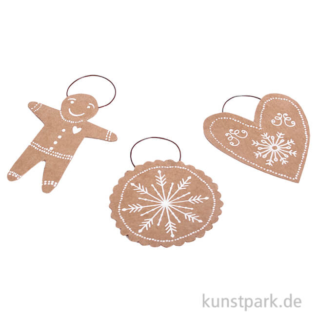 Artikelbild 1 des Artikels “Good old friends - Lebkuchenornamente, 3er Set, Plätzchen “