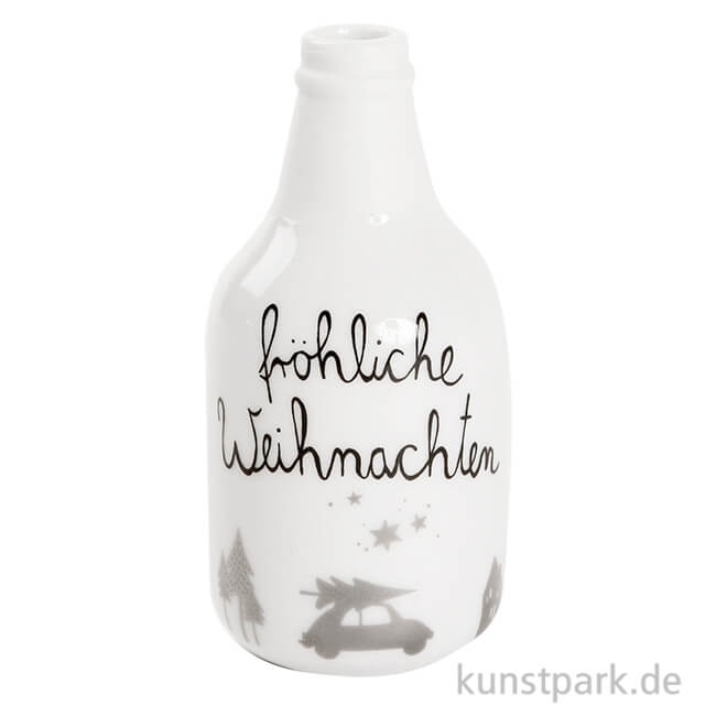 Artikelbild 1 des Artikels “Good old friends - Mini Flaschenvase, Winter, Fröhliche Weihnachten “