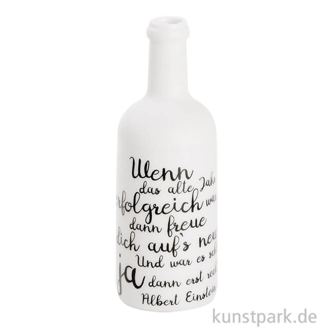 Artikelbild 1 des Artikels “Good old friends - Mini Flaschenvase, Winter, Neues Jahr “