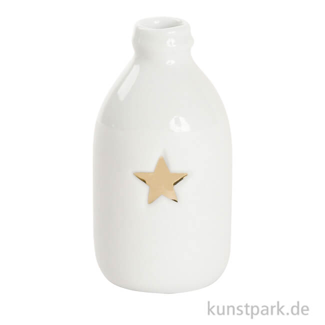 Artikelbild 1 des Artikels “Good old friends - Mini Flaschenvase, Winter, Stern “