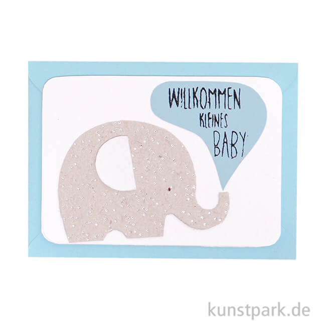Artikelbild 1 des Artikels “Good old friends - Mini Kärtchen, Willkommen kleines Baby “