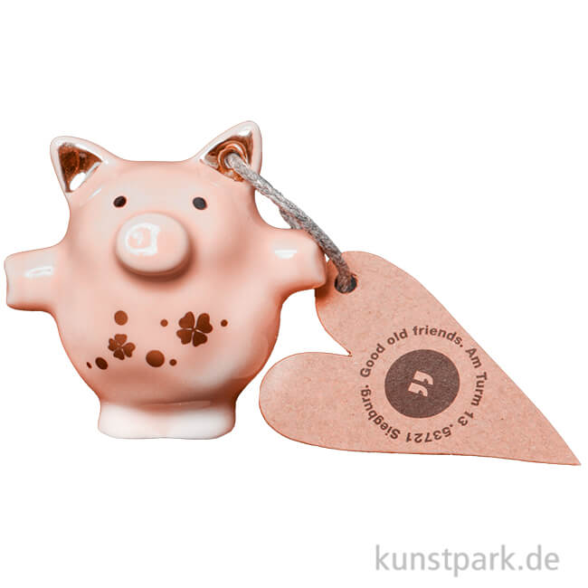Artikelbild 1 des Artikels “Good old friends - Mini Schwein, Klee gold “