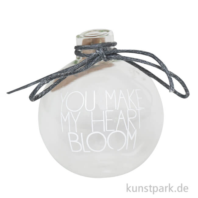 Artikelbild 1 des Artikels “Good old friends - Mini Kugelvase, You make my Heart bloom “
