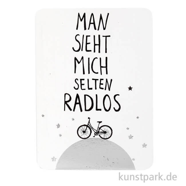 Artikelbild 1 des Artikels “Good old friends - Postkarten, Man sieht mich selten radlos “