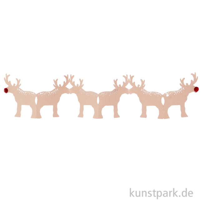 Artikelbild 1 des Artikels “Good old friends - Rentier Tischgirlande, Natronkarton “