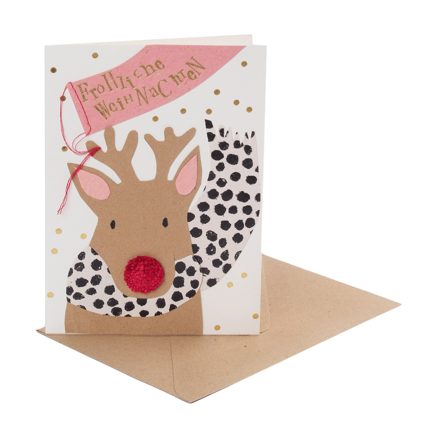 Artikelbild 1 des Artikels “Good old friends - Rentierkarte, Fröhliche Weihnachten “