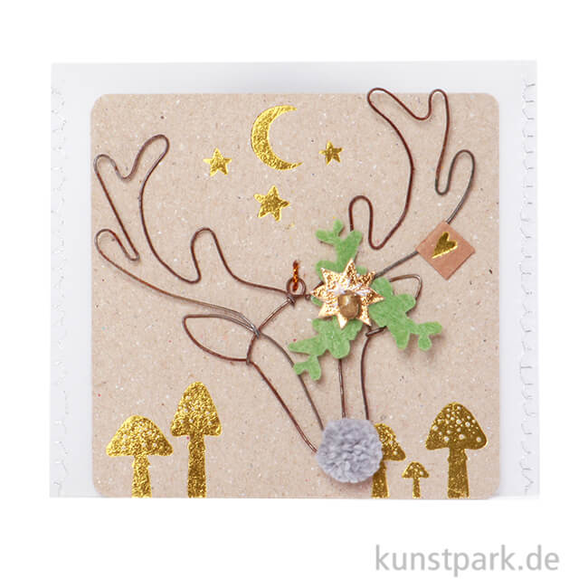 Artikelbild 1 des Artikels “Good old friends - Schmuckhirsch, Pilze “