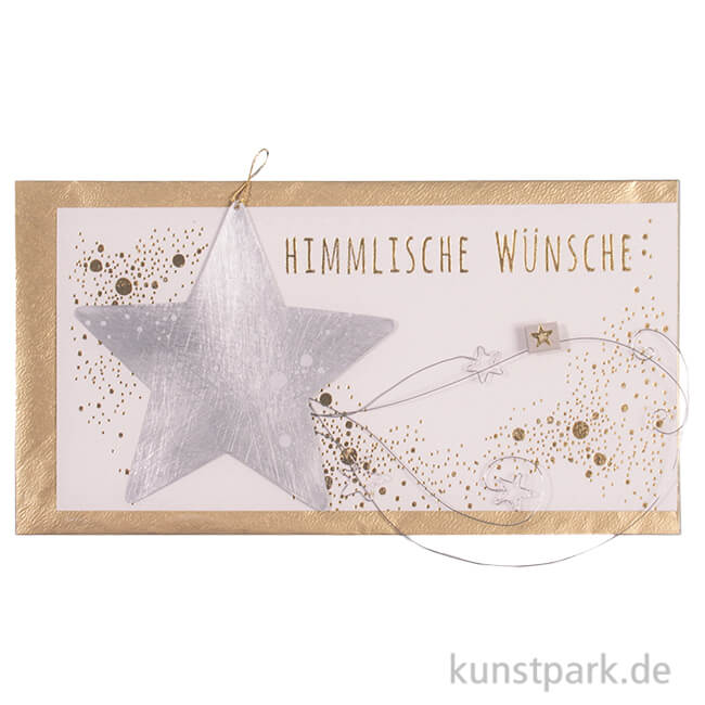 Artikelbild 1 des Artikels “Good old friends - Sternschnuppen Karte, Himmlische Wünsche “