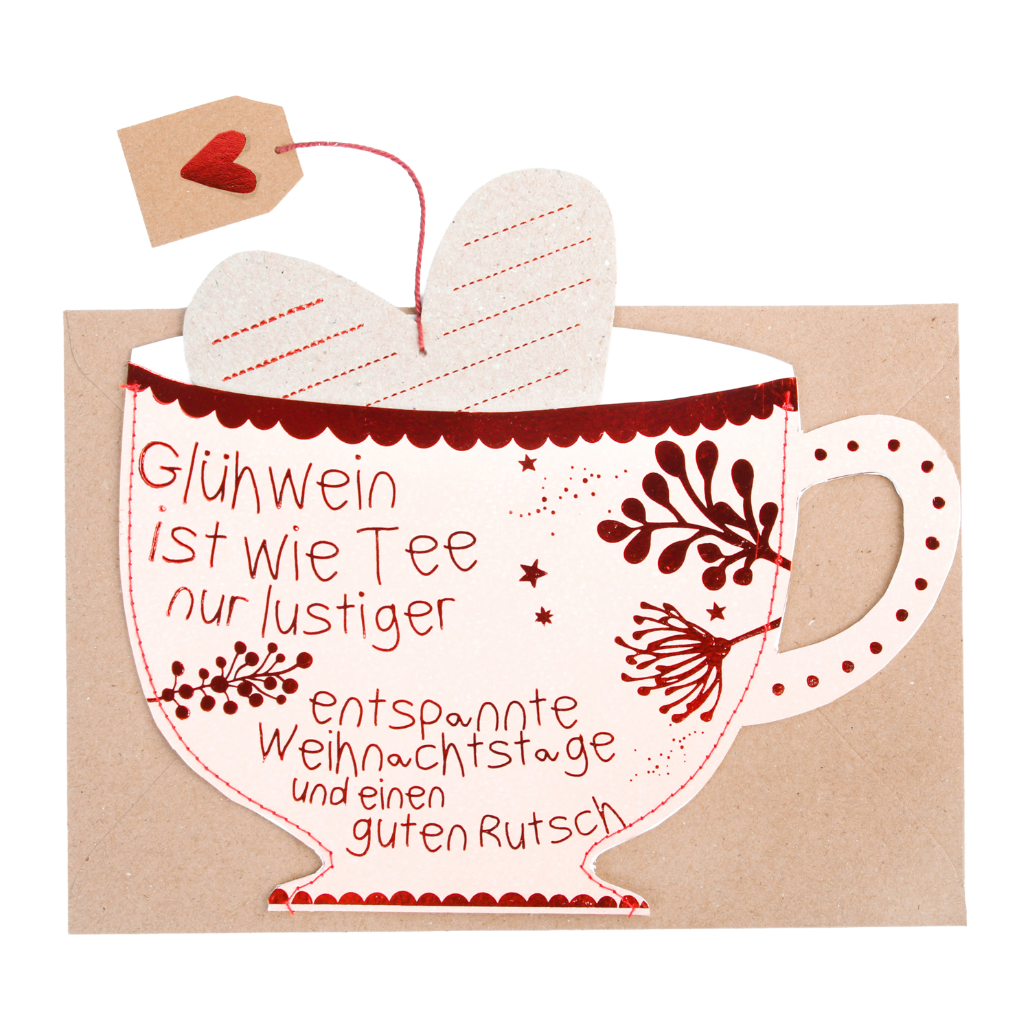 Artikelbild 1 des Artikels “Good old friends - Teetassenkarte, Glühwein ist wie Tee “