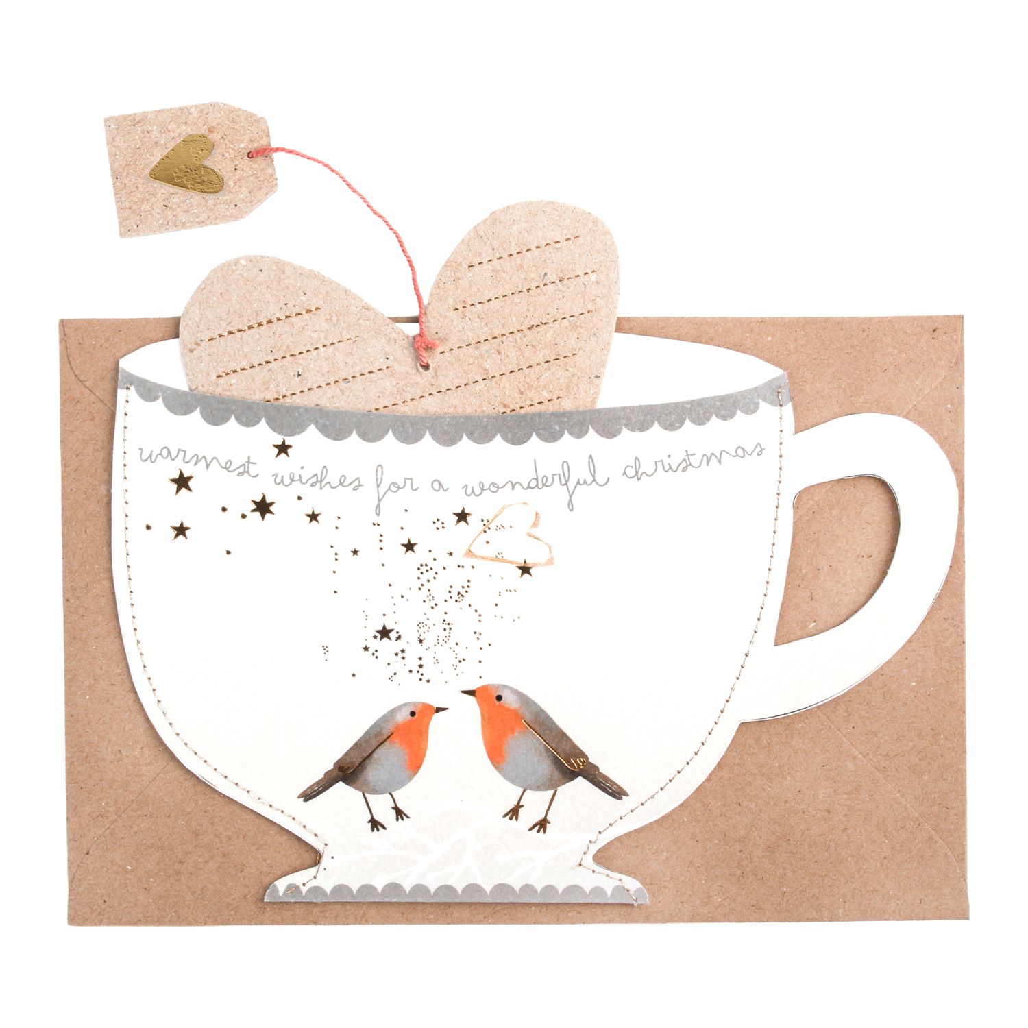 Artikelbild 1 des Artikels “Good old friends - Teetassenkarte, Warmest wishes “