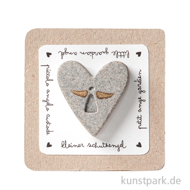 Artikelbild 1 des Artikels “Good old friends - Terrazzo Herzmagnet, Kleiner Schutzengel “