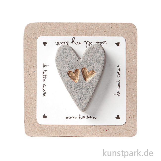 Artikelbild 1 des Artikels “Good old friends - Terrazzo Herzmagnet, Von Herzen “