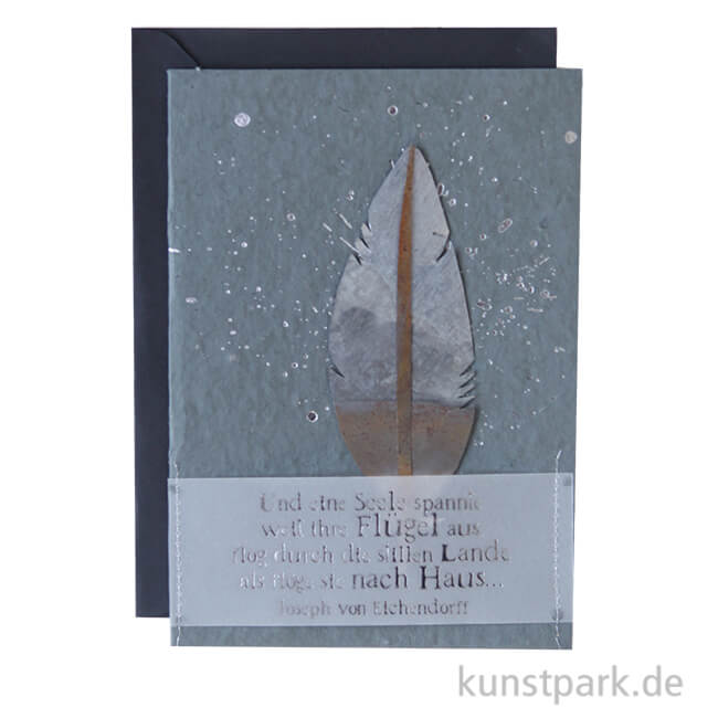 Artikelbild 1 des Artikels “Good old friends - Trauerkarten, Feder “