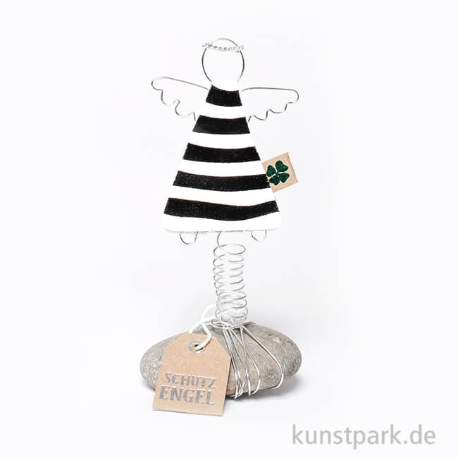 Artikelbild 1 des Artikels “Good old friends - Wackel Engel, Schwarz-Weiß gestreift “